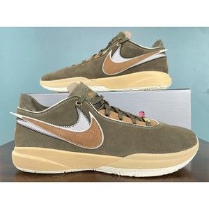 Nike LeBron 20 XX "Olive Green" Basketball Shoes Men's Size 15 DV1193-901